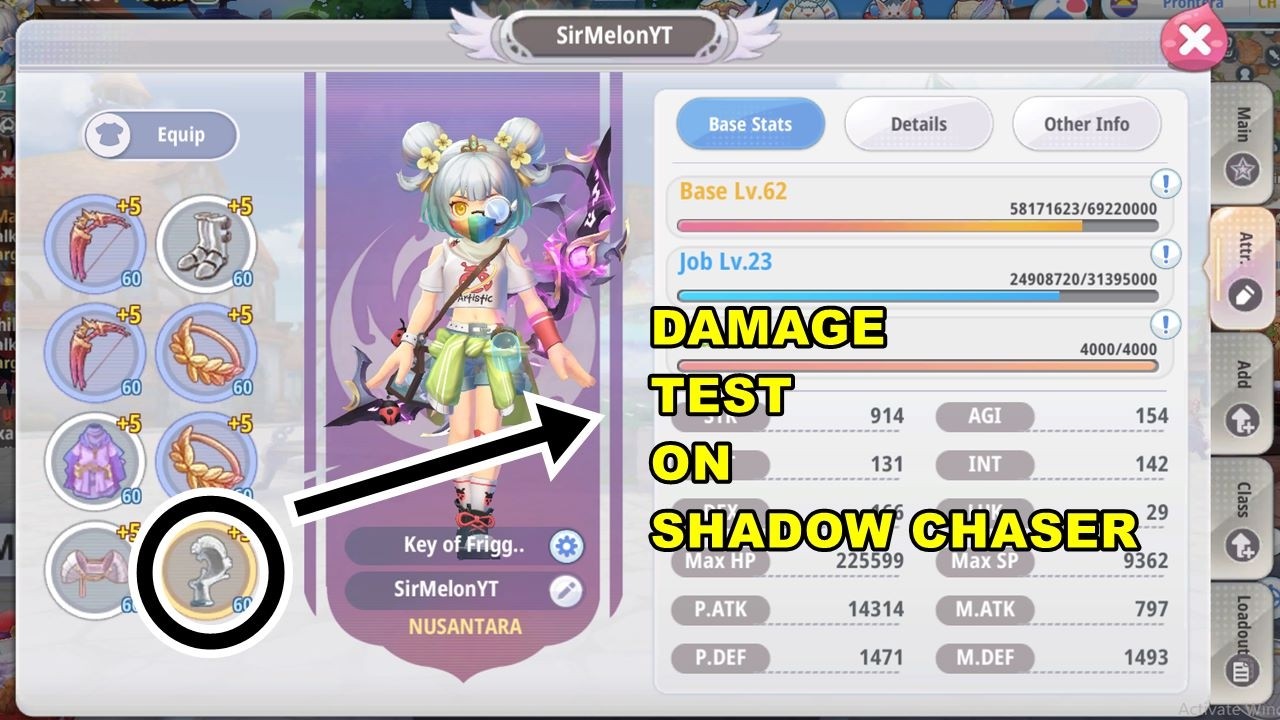 test pc seadanya yo #roxglobal