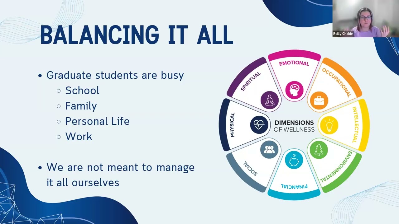 Busy and Building Resilience: Graduate Student Resources