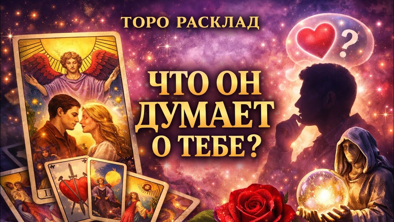 Он думает о тебе ЭТО… Ты будешь в шоке | Таро расклад 💫🧿♥️🔮