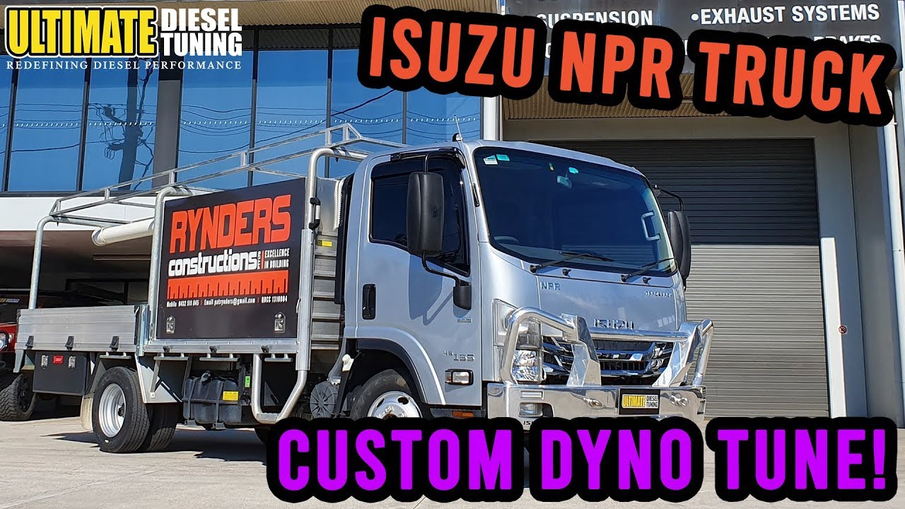 Isuzu NPR 45 55/155 Tradepack Truck, 2018! Custom dyno tune!