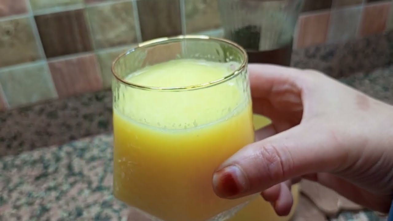  2 برتقال وعلبة ياغورت 🍊 حضري لتر عصير اقتصادي 🍊  + تجربتي مع بلاندار Kenwood