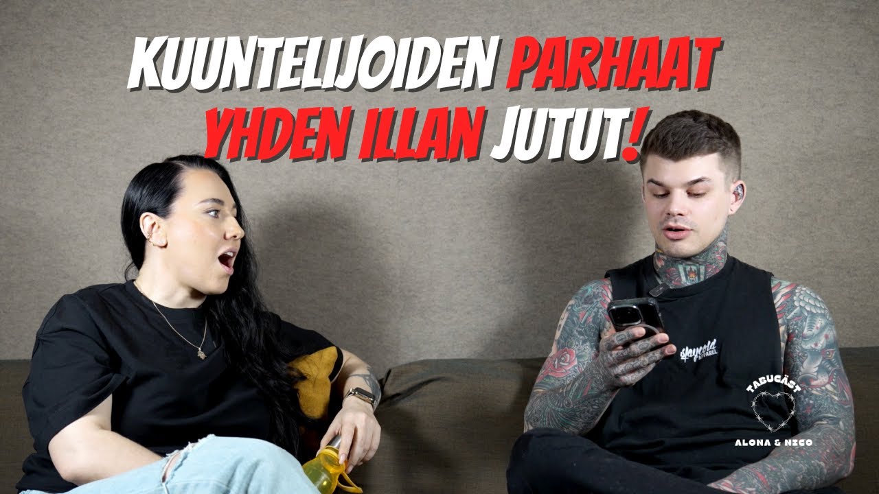 Kuuntelijoiden parhaat yhden illan jutut