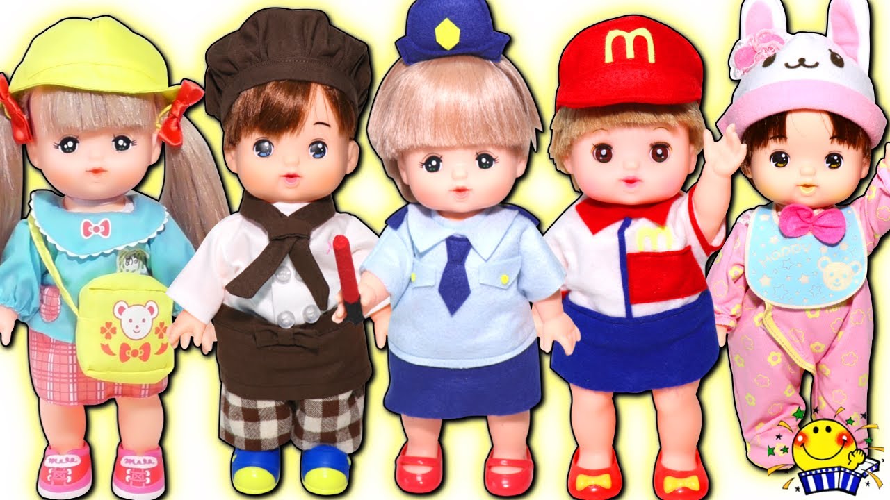 メルちゃんのあみだくじコーデ対決★何の服が当たるかな？