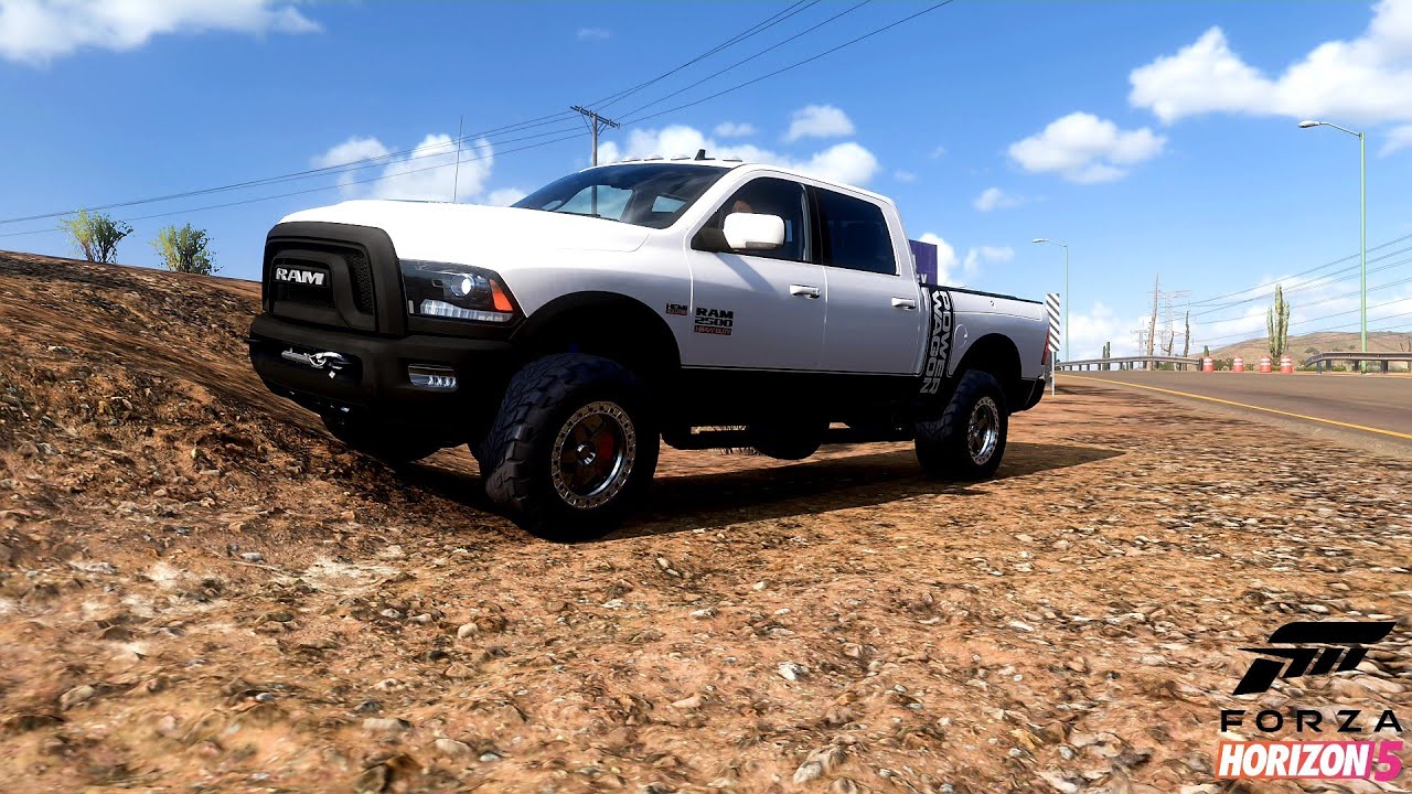 800HP supercharged dodge ram 2500 power wagon build - FORZA HORIZON 5