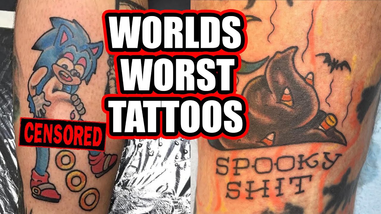 LEAVE SONIC ALONE!!😭 | Worlds Worst Tattoos! 207