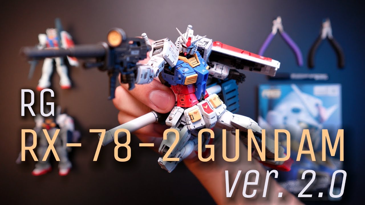 RG 2.0 RX-78-2 Gundam | Mobile Suit Gundam | ASMR Speed Build