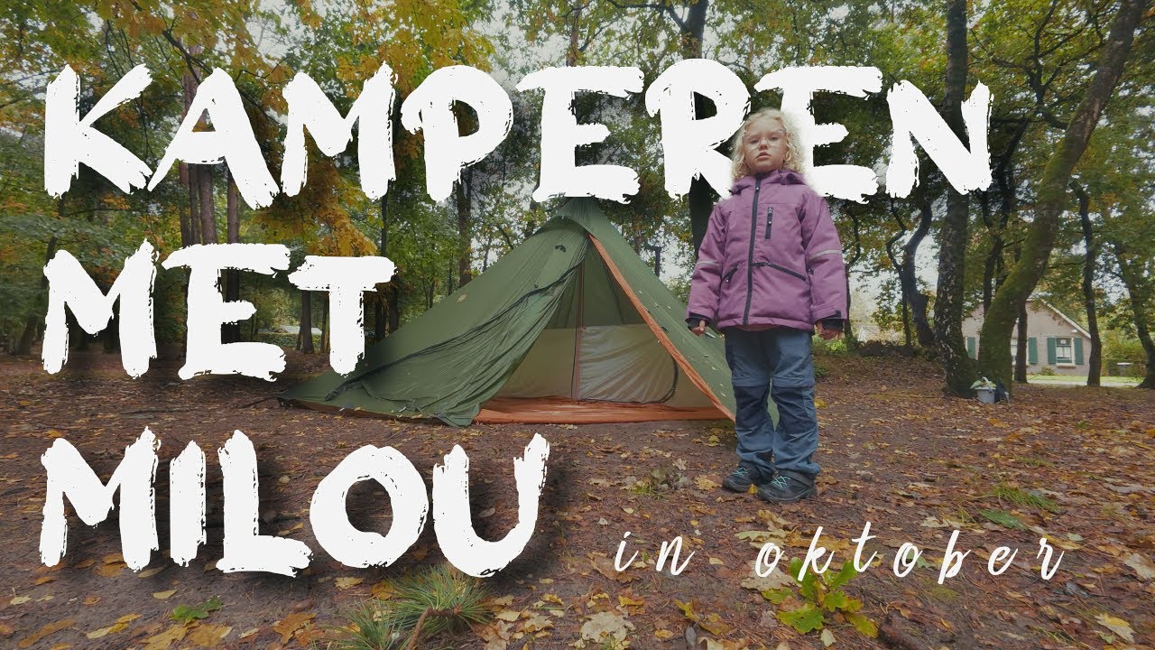 Weekend kamperen met Milou in oktober 2025