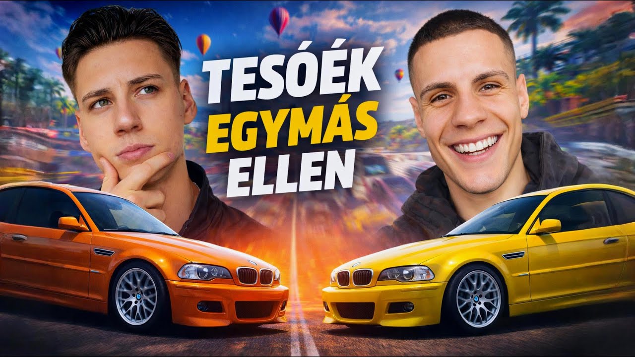 🔥 KI ÉPÍT GYORSABB BMW E46-OT FORZÁBAN? 😁