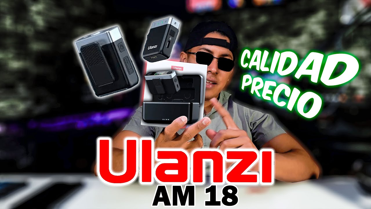 Los mejores microfonos inalambricos | ULANZI AM 18
