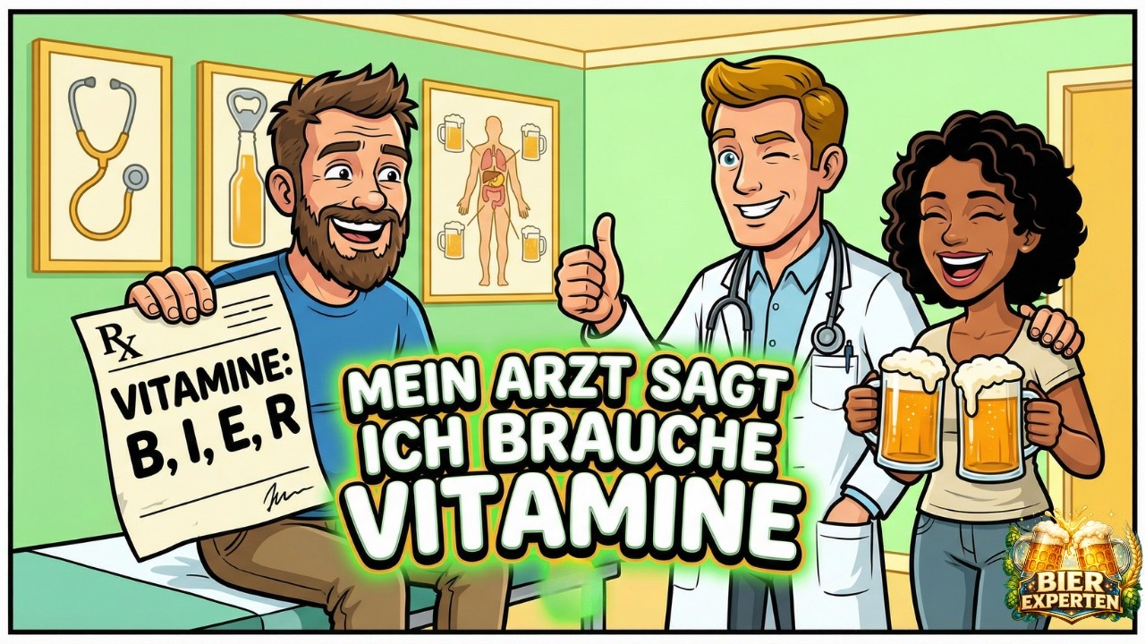 MEIN ARZT SAGT ICH BRAUCHE VITAMINE (B, I, E, R) – Der Gesundheits-Schlager! 🍺💊 | Bier Experten