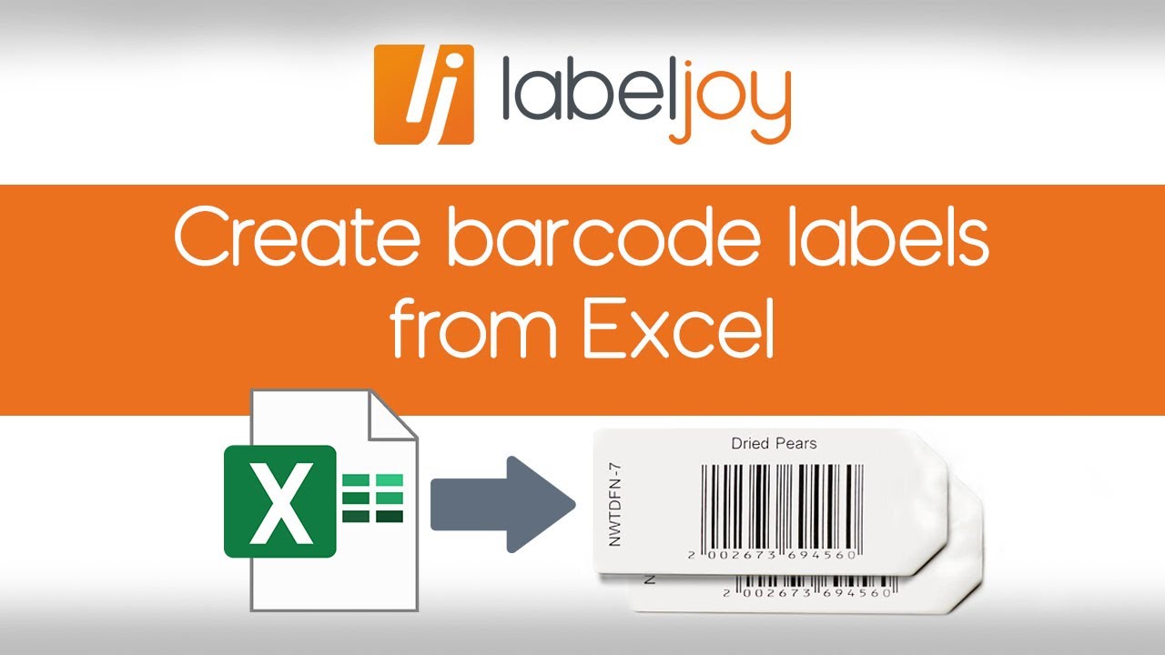Create Barcode Labels From Excel: Easy Step-by-Step Guide