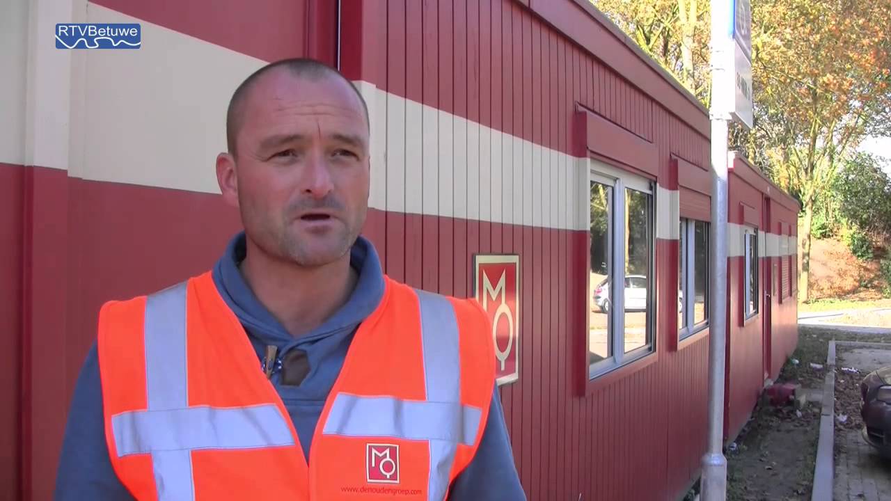 Asfalteren rotonde Kostverlorenkade Geldermalsen
