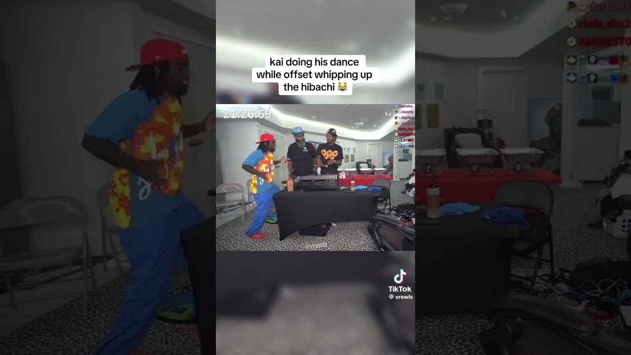 Offset and Kai the funniest duo 