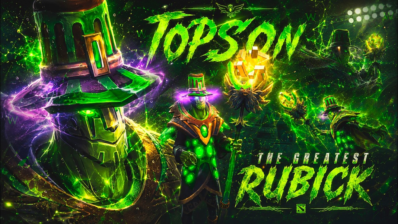 Topson Executes 15000 MMR Lobby on Rubick with CRAZY BUILD!