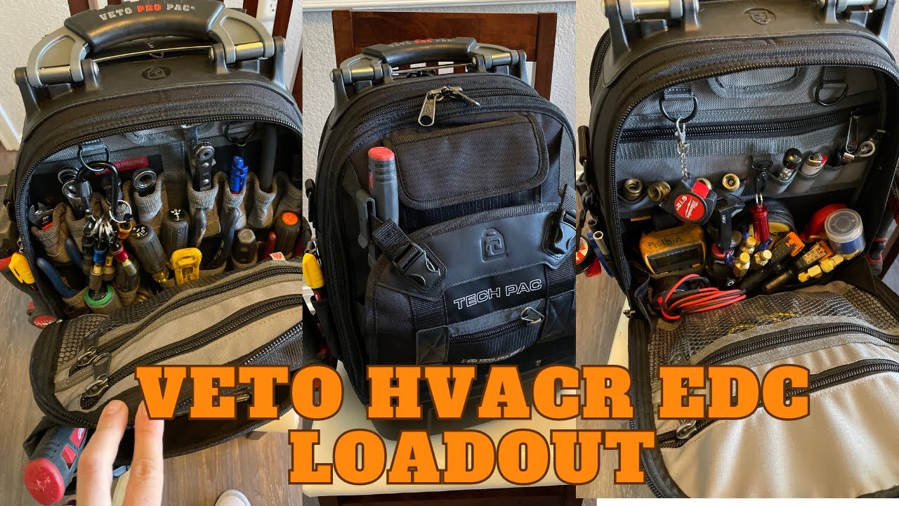 Veto Pro Pac Tech Pac Blackout HVACR EDC