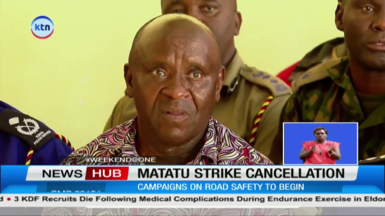 Matatu and boda boda leaders, police hold talks to resolve ongoing conflict