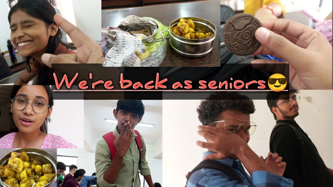 Now We're Seniors 😎|| Lucknow university|| College life vlog #lucknowuniversitiy #anchalvishwakarma