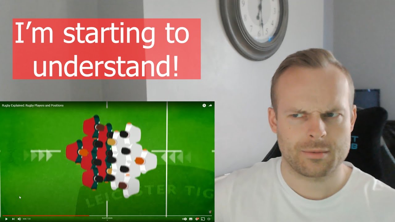 Rob Reacts to... Rugby Positons & What They Do - English Version (Lets Try Again)