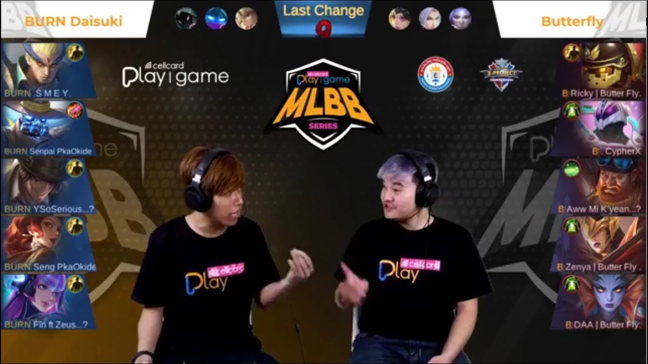 Butterfly vs BURN Daisuki, PLAYGame MLBB Series Week 3, Game 2