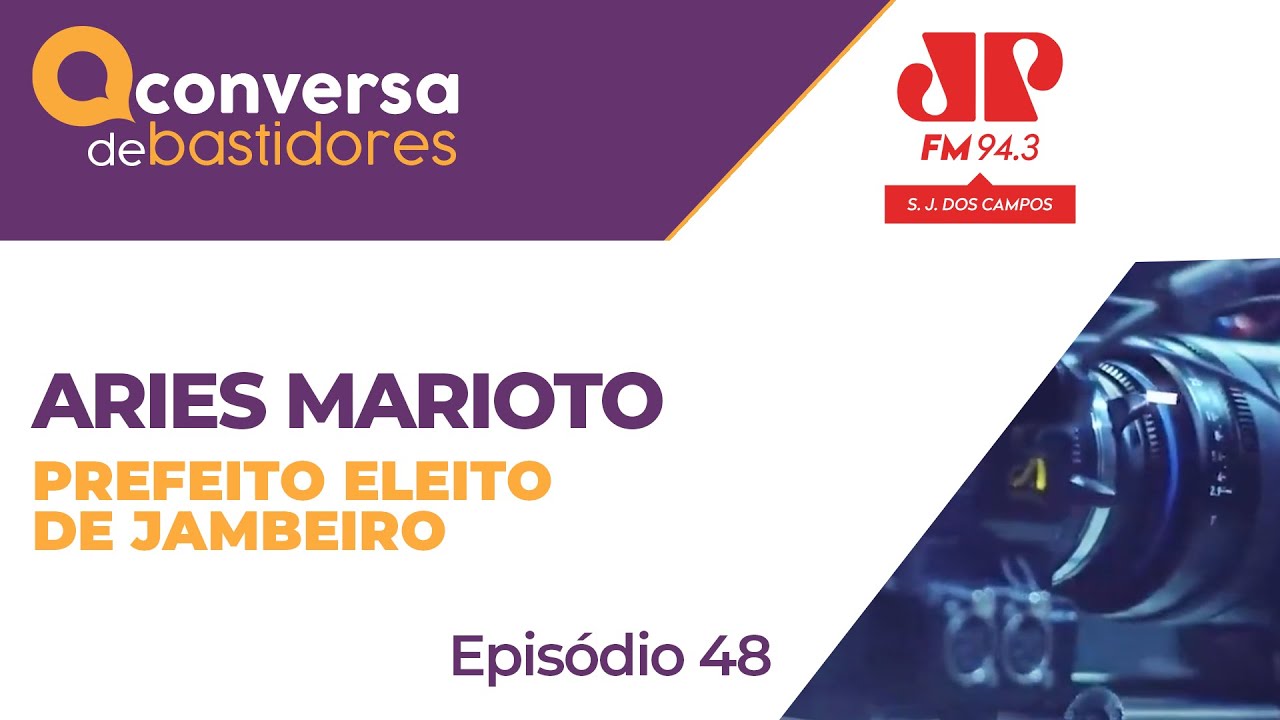 Conversa de Bastidores com Fabrício Correia entrevistando Aries Marioto