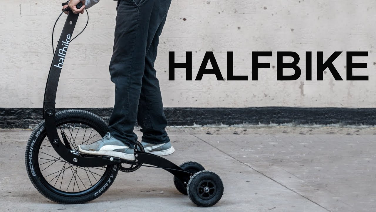Rear Wheel Steering Halfbike || Mail with Mike