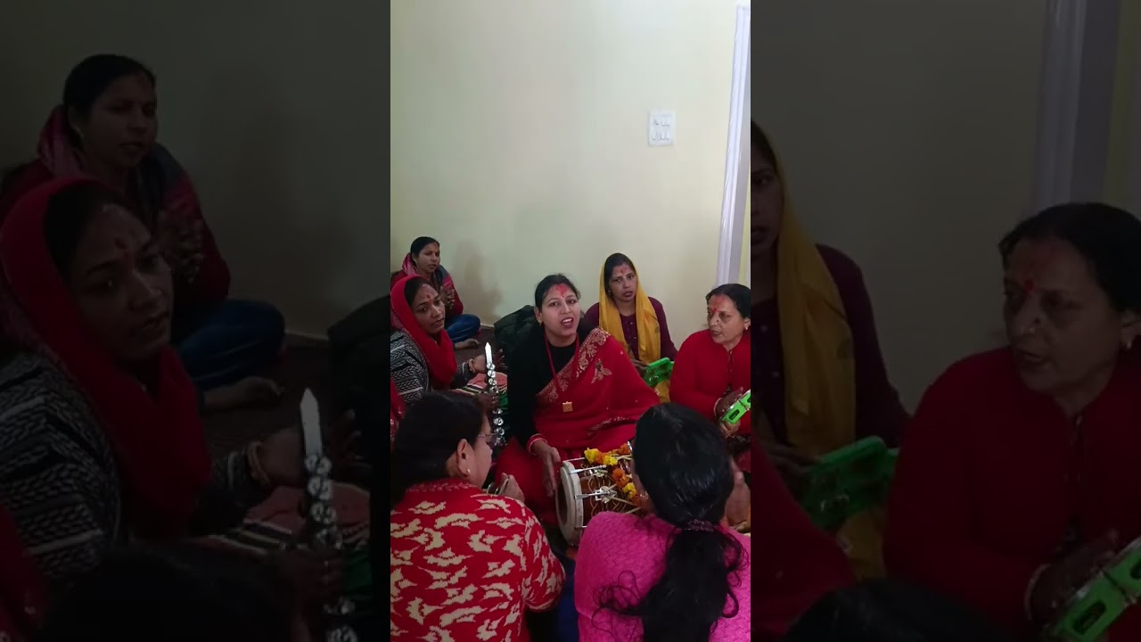 Aaj bhagvati teri jot jalige mata ka Bhajan#like#share#subcribe#by usha dhyani 