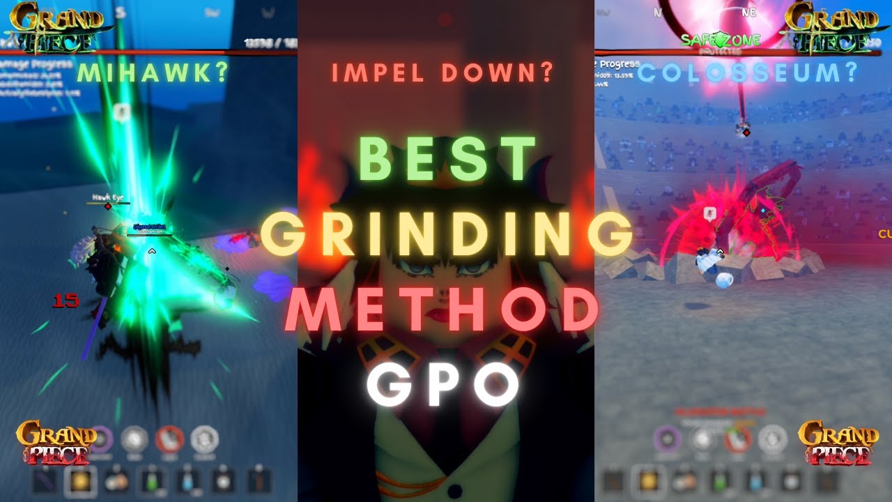 What's The BEST Grinding Method in GPO F2P | UPD 10.5