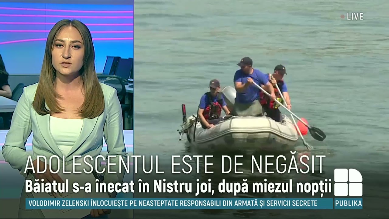 Corpul minorului din satul Ustia, care s-ar fi înecat în Nistru, de negăsit