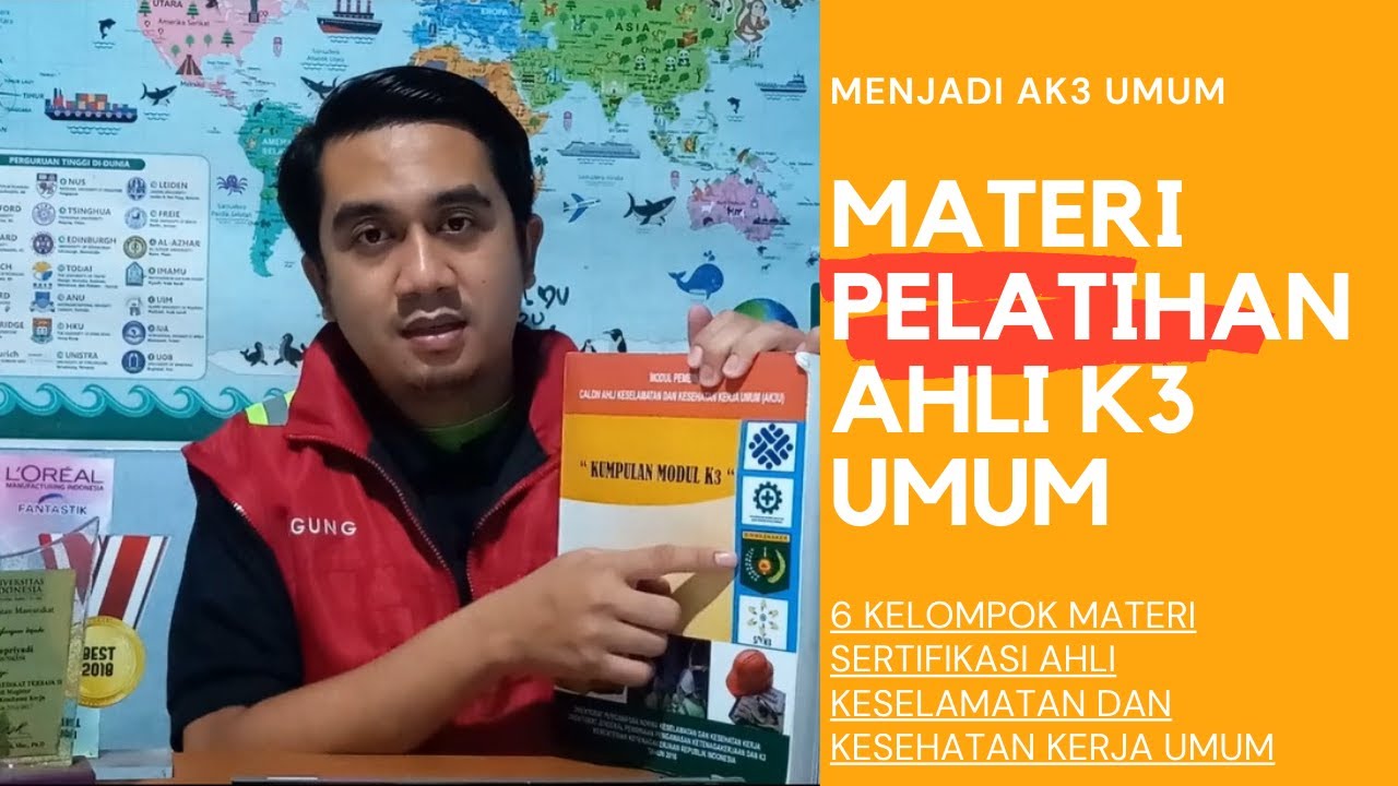 MATERI PELATIHAN AHLI K3 UMUM : SIAP TRAINING GAK YA??