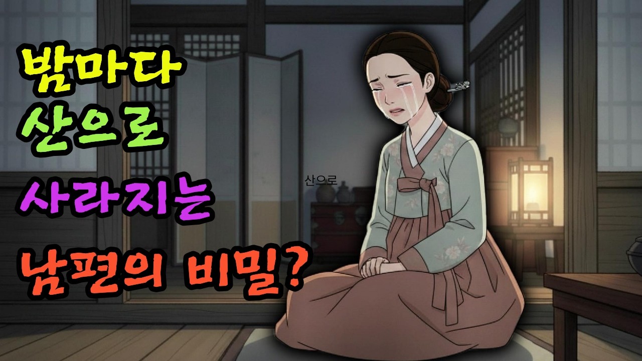 [고갯마루 설화] 밤마다 산으로 사라지는 남편의 비밀?