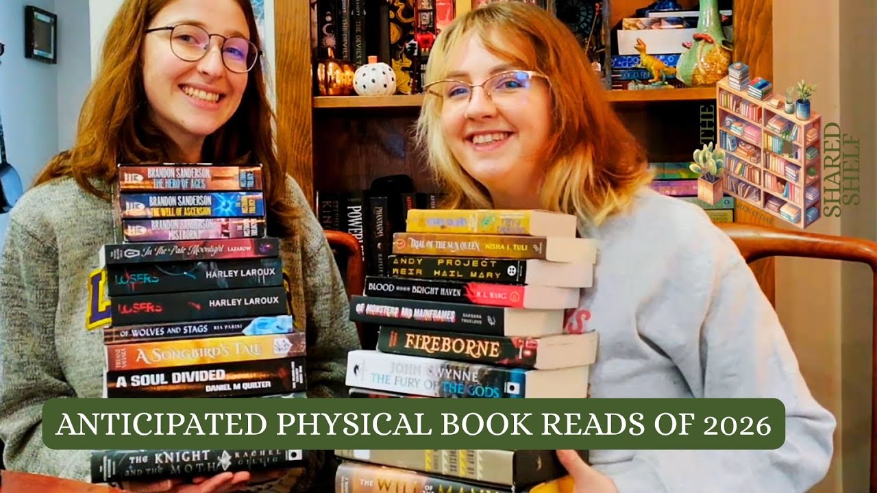 Anticipated Physical Book Reads of 2026