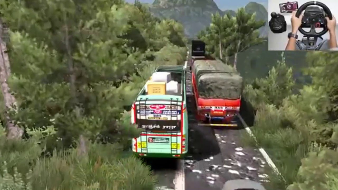 SETC Maruti Bus Driver Take a Risk   Euro