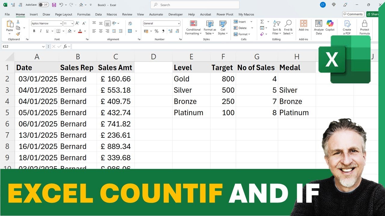 Excel COUNTIF and IF | IF COUNTIF Formula in Excel