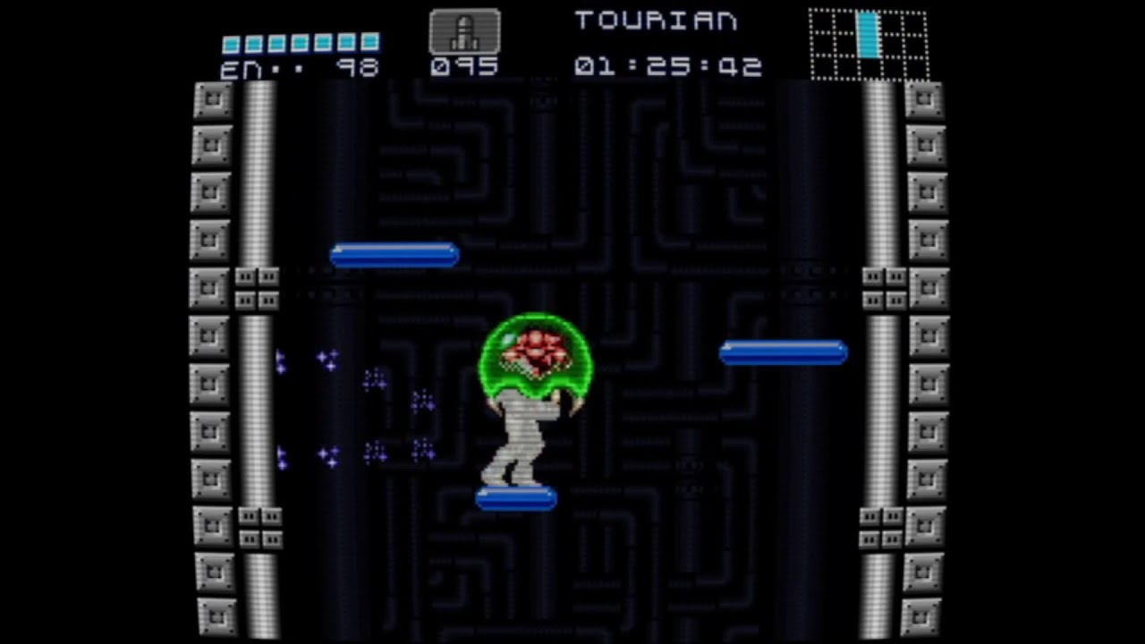 Retroid (Metroid 1 in Super Metroid) - bsnes-hd 16:9 widescreen Luminist MSU-1 test