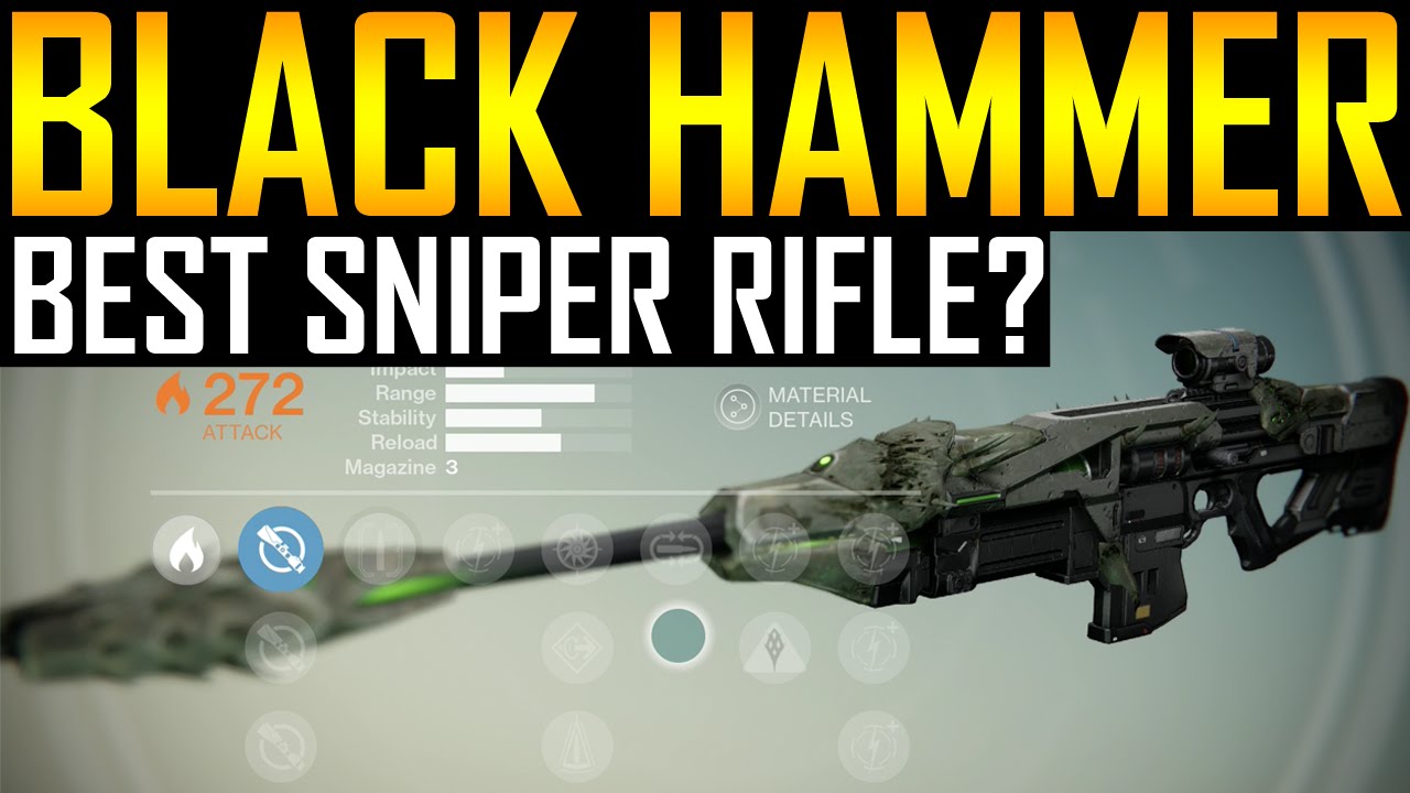 Destiny - Is Black Hammer The Best Sniper Rifle?