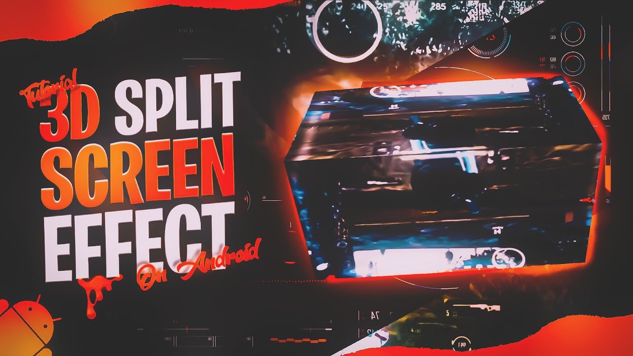 3D screen split in Alight Motion | Split screen Effect | Alight Motion tutorial | Barood gaming