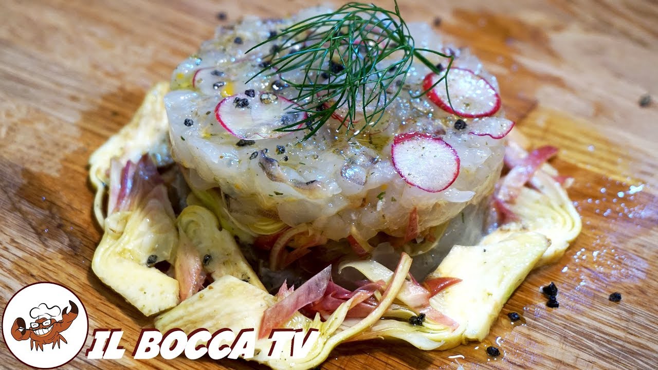 526 - Tartare di mazzancolle..squisitezza folle (antipasto di pesce crudo delizioso facile e veloce)