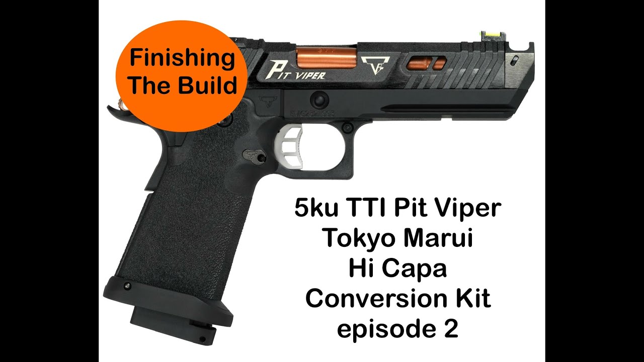 5ku TTI Pit Viper закончена сборка! #airsoft #tarantactical #pitviper #johnwick #heavyrecoilclub