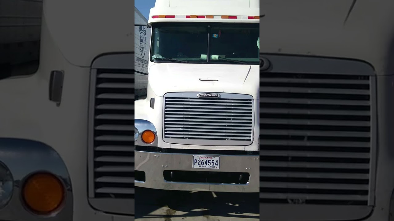 New bumper for freightliner century