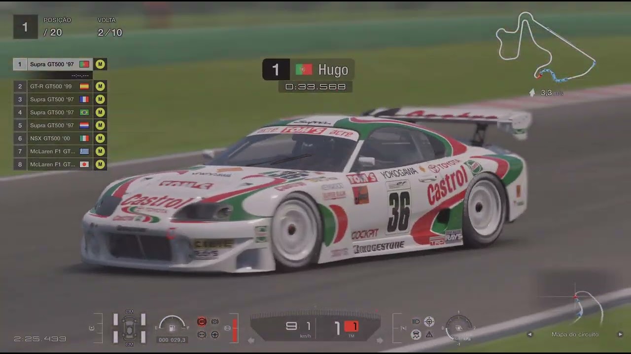 Supra gt500 win