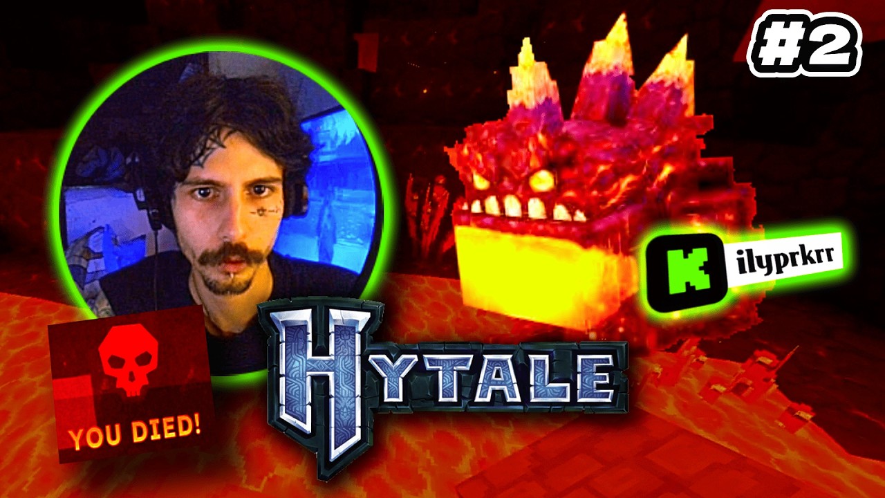 Este sapo de magma está completamente roto #2 Hytale CON MODS