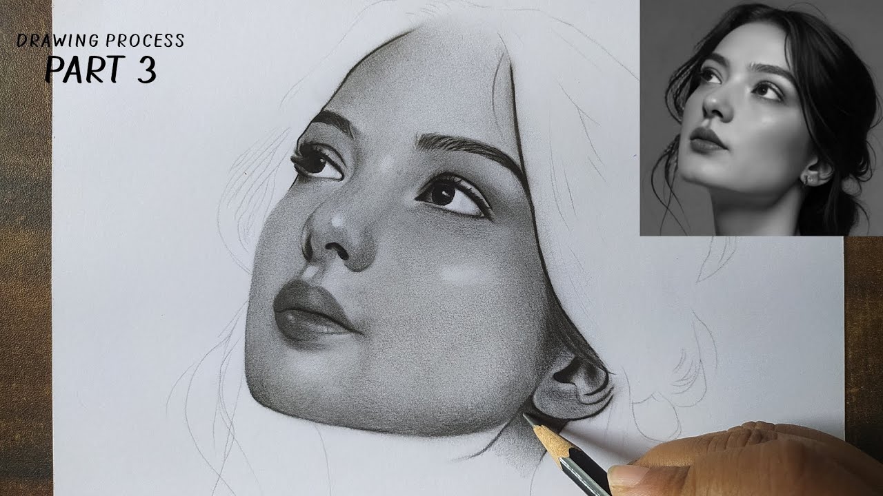 Realistic Face skin shading process PART 3 | By Neha Rao Arts✍️