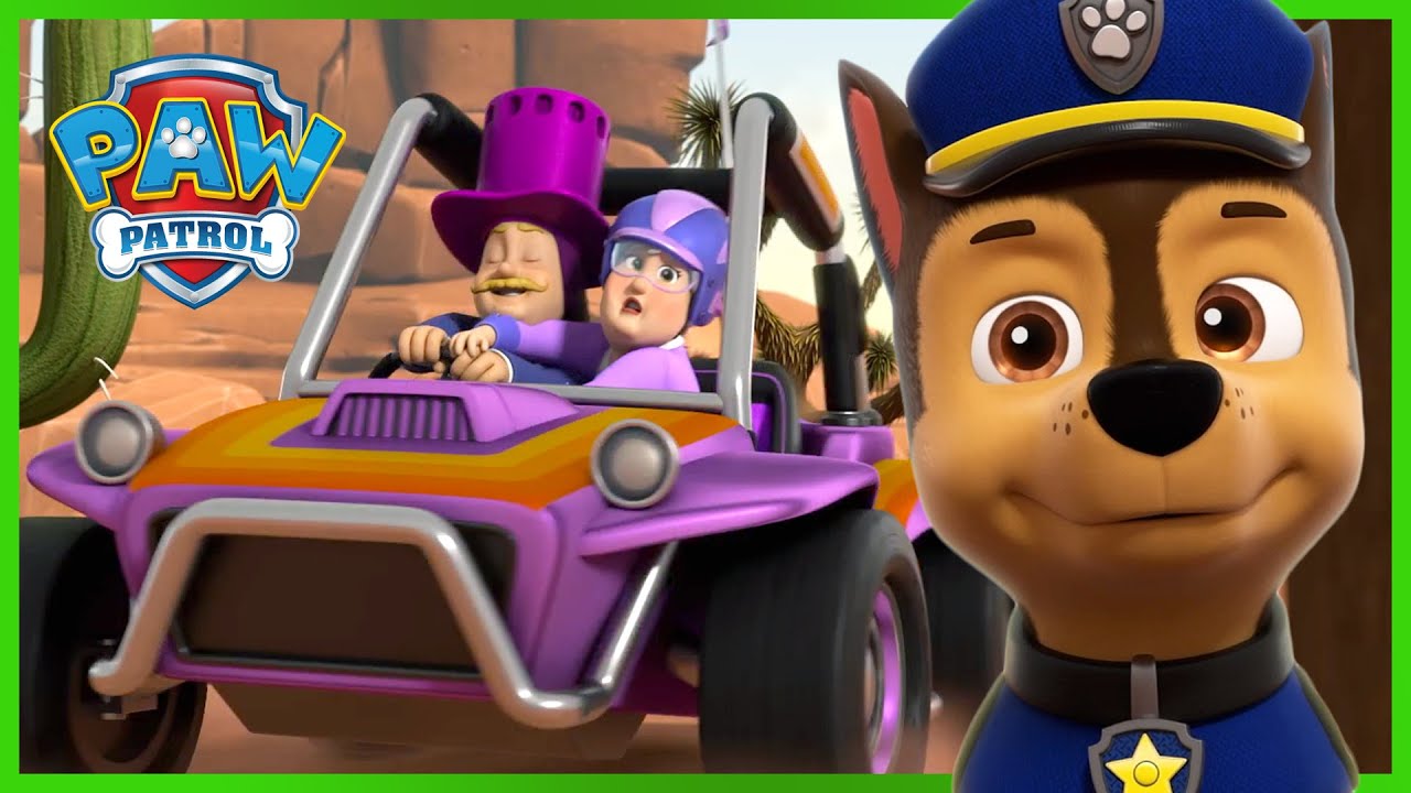 Pups Save the Dune Buggy Racers! - PAW Patrol Episode - Cartoons for Kids