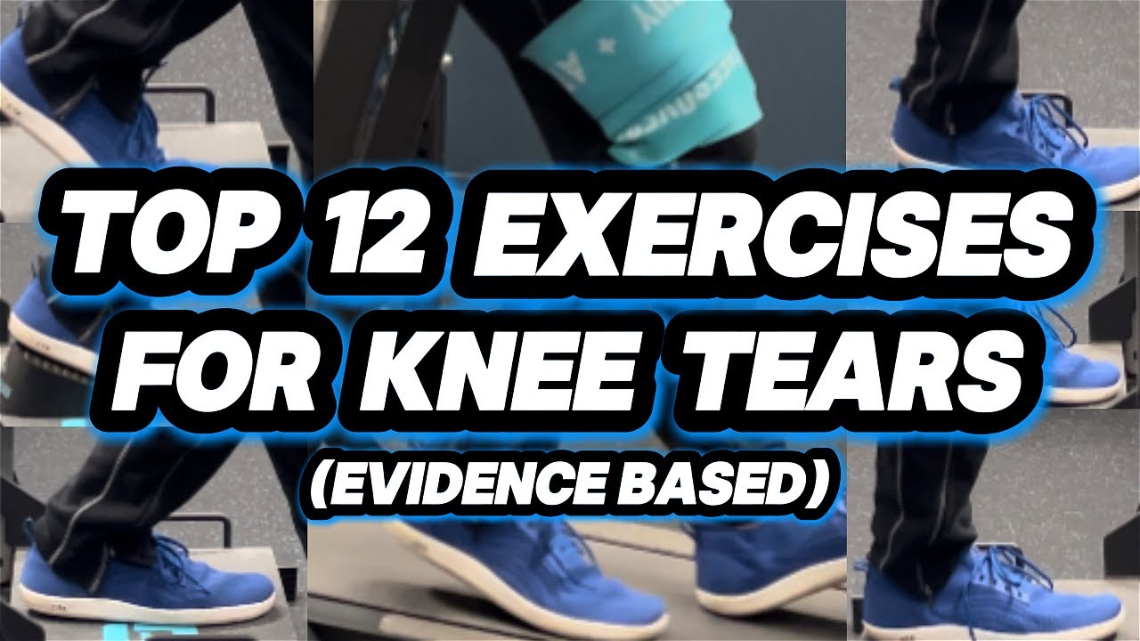 My Top 12 Exercises for Recovering from a Knee Tear WITHOUT Surgery!
