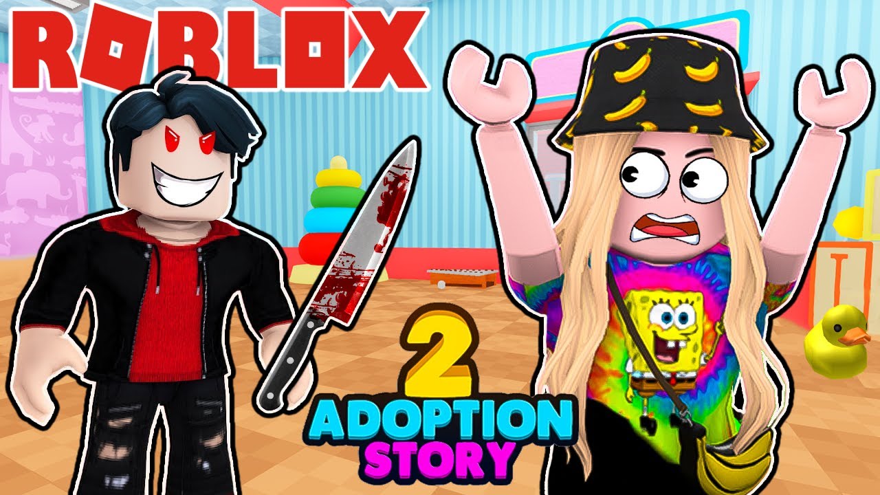 M&Oacute;J NOWY BRAT JEST POTWOREM 😥! Roblox Adoption Story 2👶🏻