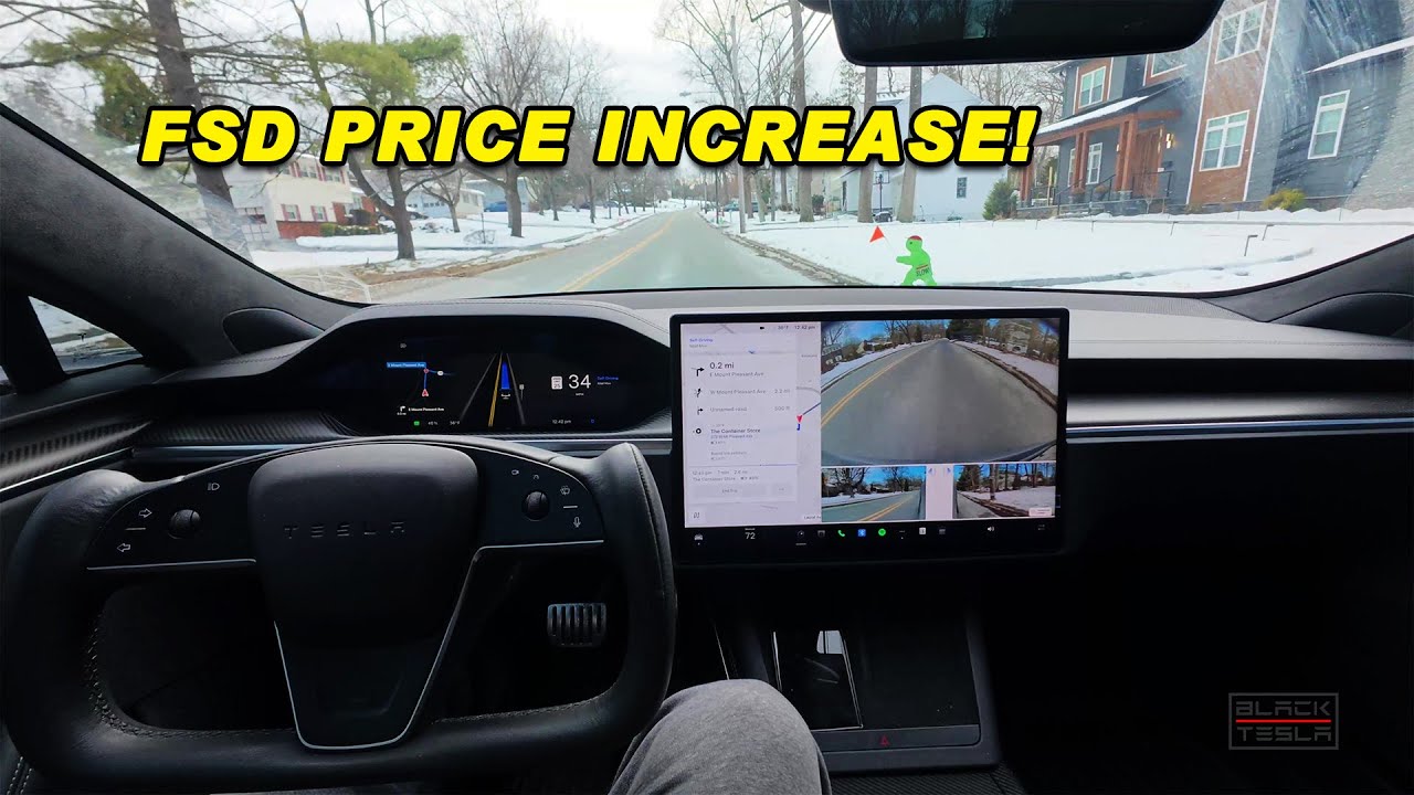 Tesla Increasing FSD Subscription and discontinuing purchase!