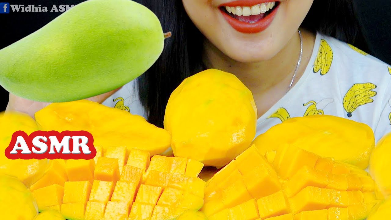 SWEET JUICY MANGOES 🥭🥭| SLURPING SOUNDS | ASMR MANGGA MANIS