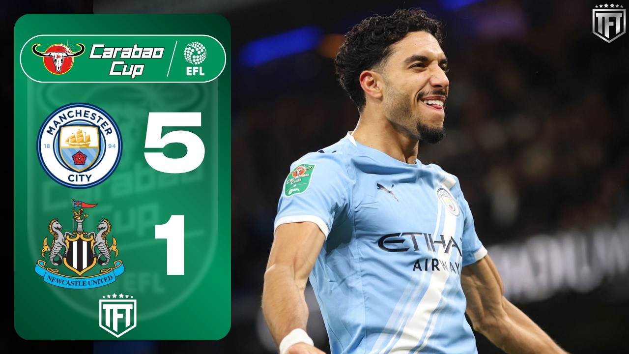 MAN CITY DESTROY NEWCASTLE! Manchester City 5-1 Newcastle United