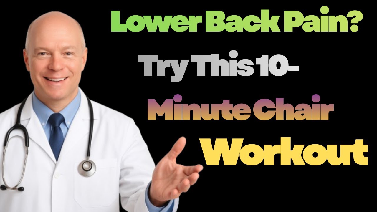 10 Minute Chair Exercises for Seniors to Strengthen the Lower Back