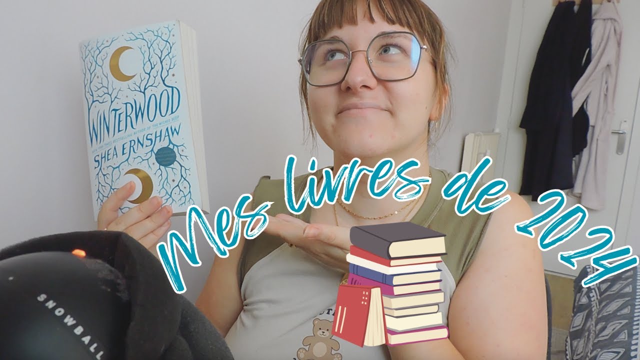 ASMR FR 💤 Tous mes livres lus en 2024 📚 (chuchotements, tapping)